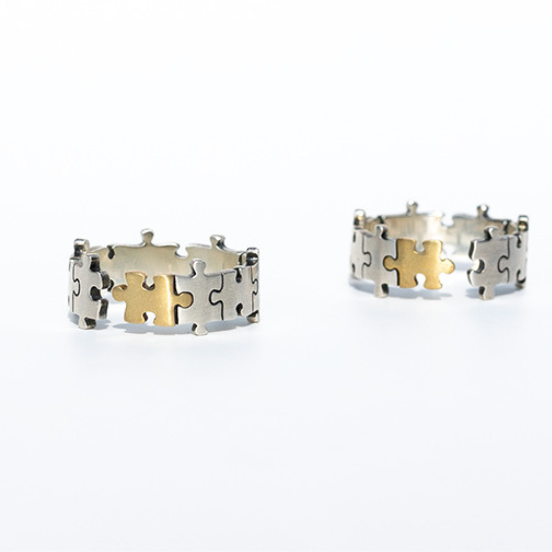 Silver Puzzle S925 Rings