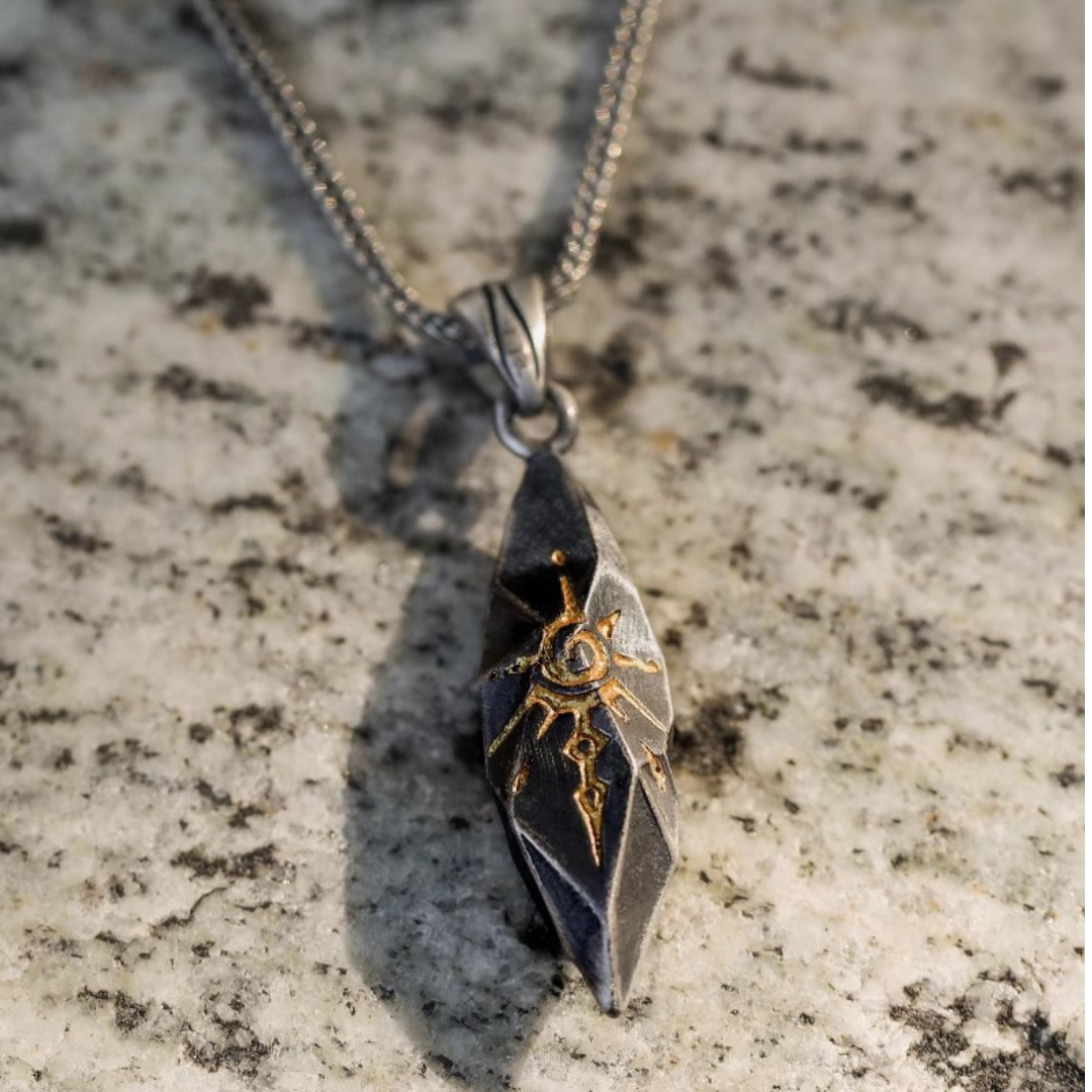 Meteorite Pendant Necklace