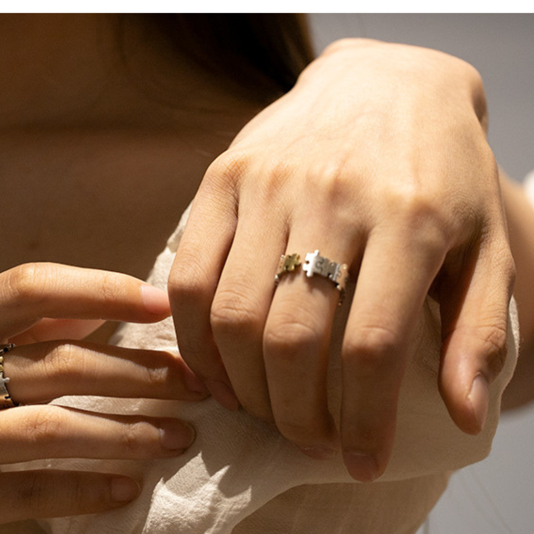 Silver Puzzle S925 Rings