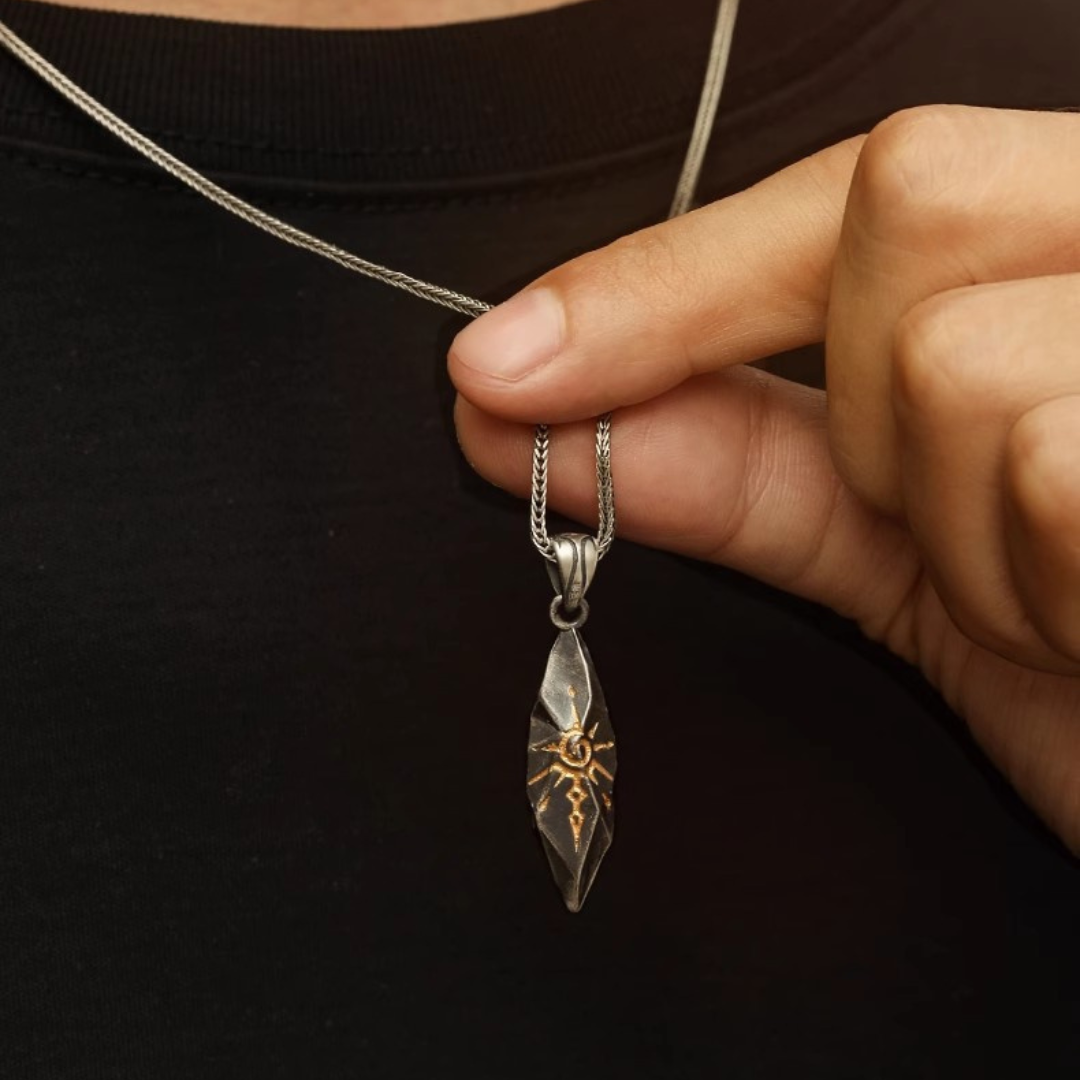 Meteorite Pendant Necklace