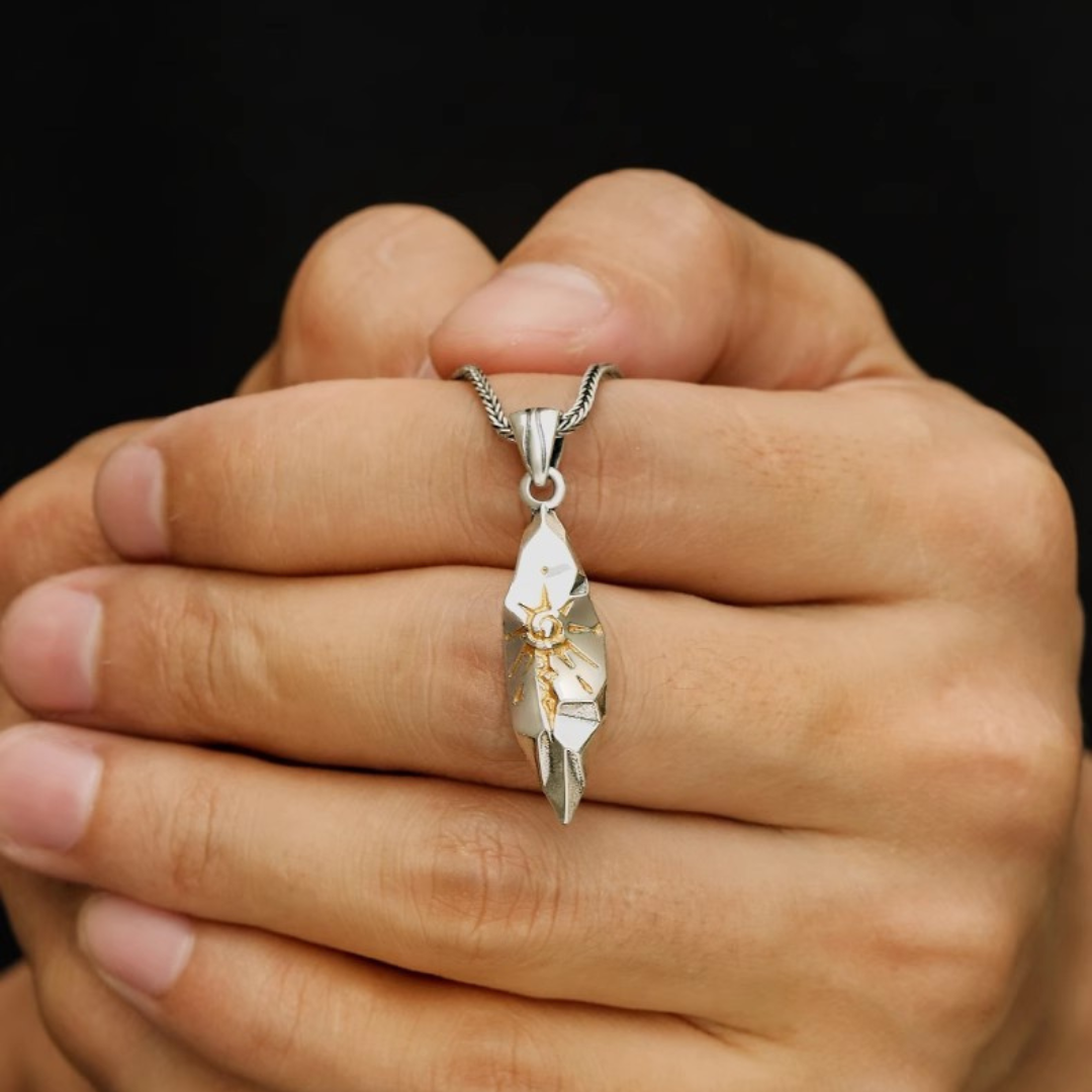 Meteorite Pendant Necklace