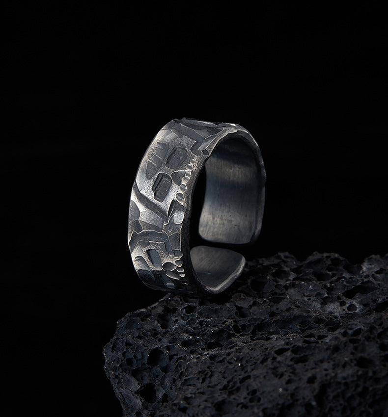 Silver Skull Ring