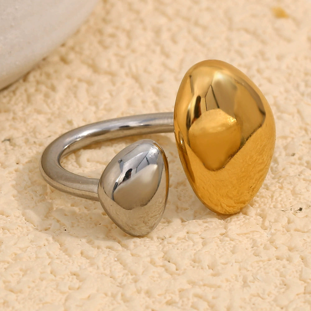 Dual-Tone Open Ring