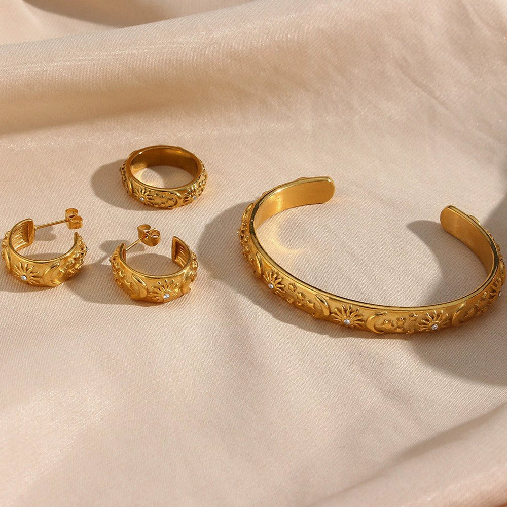 Celestial Gold Earrings