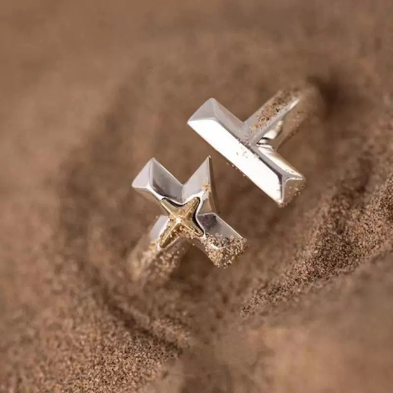Cross Star Ring