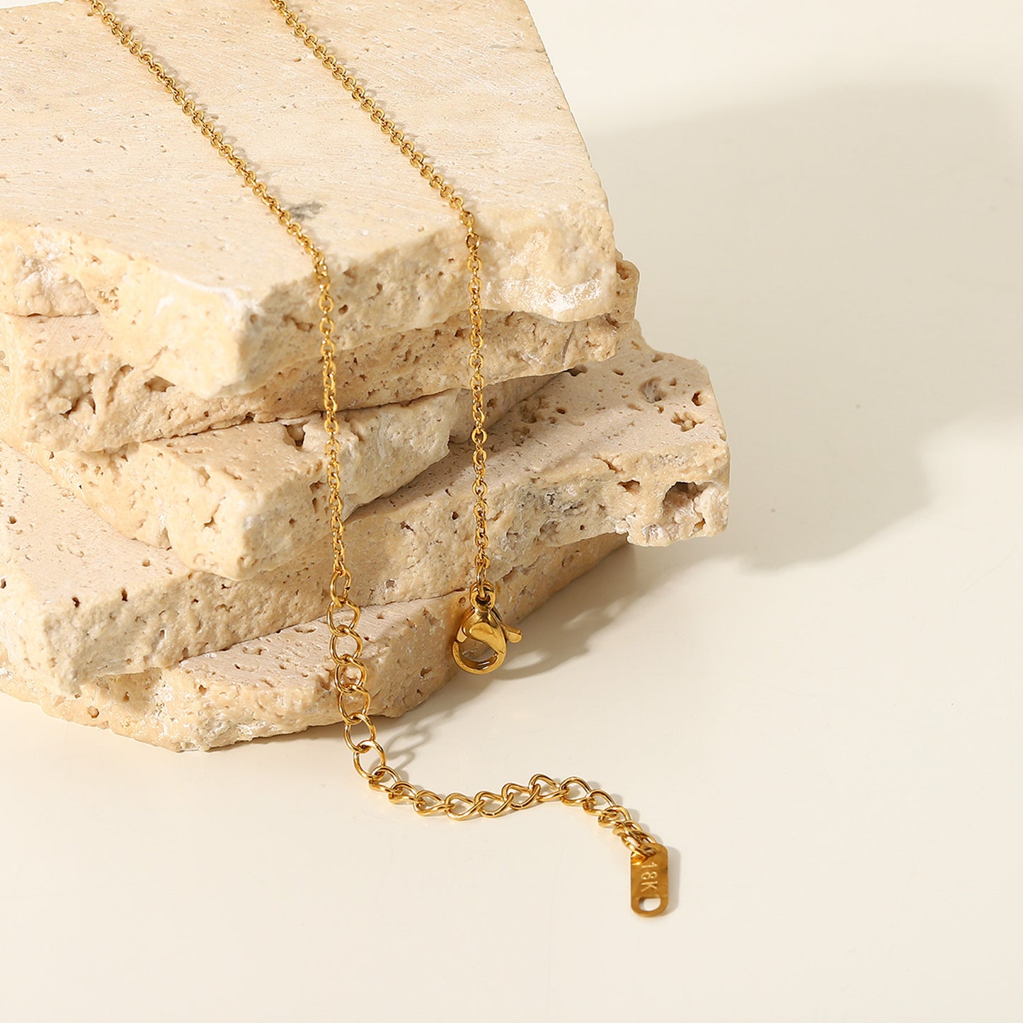 Celestial Compass Necklace – 14K Gold Talisman | STUD