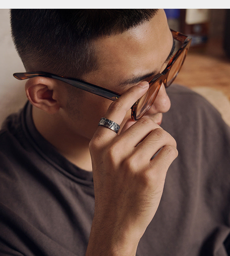 Silver Skull Ring