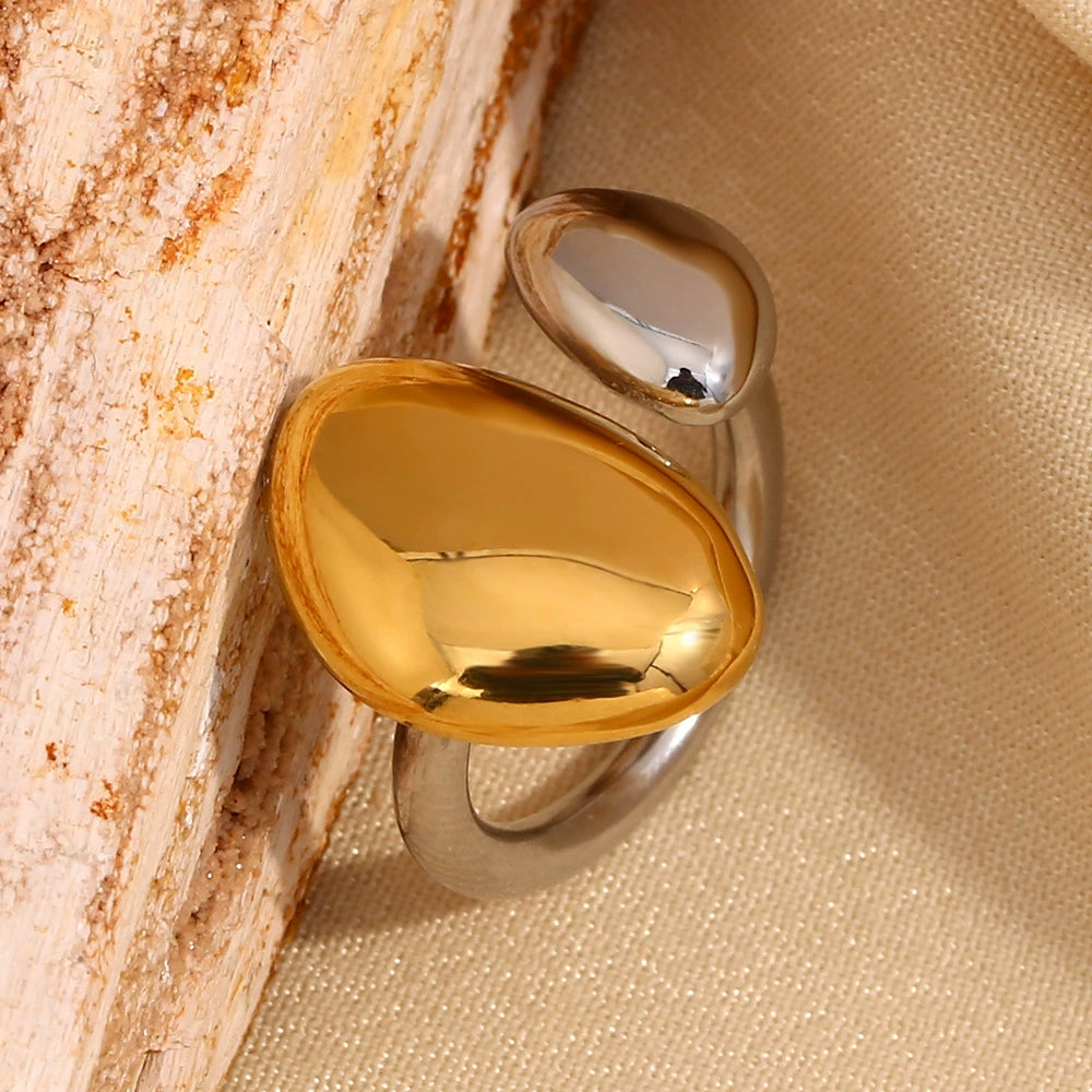 Dual-Tone Open Ring
