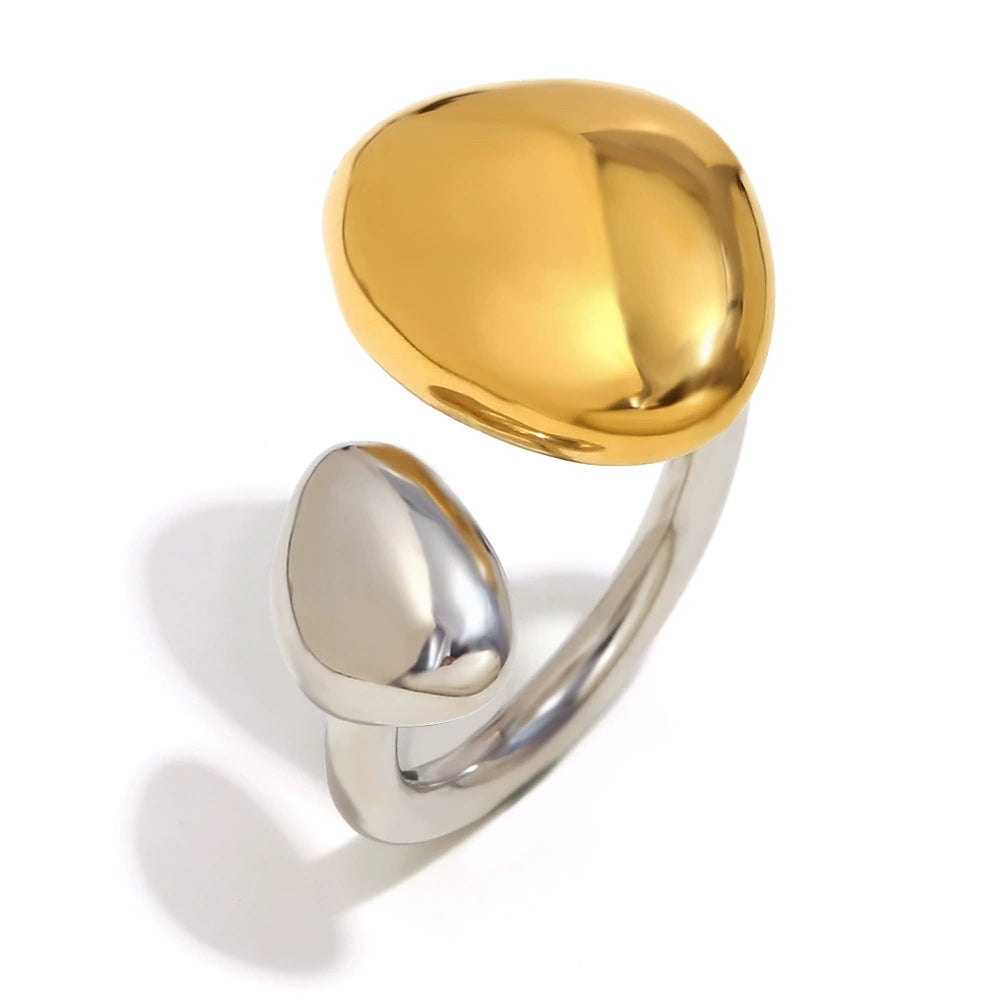 Dual-Tone Open Ring