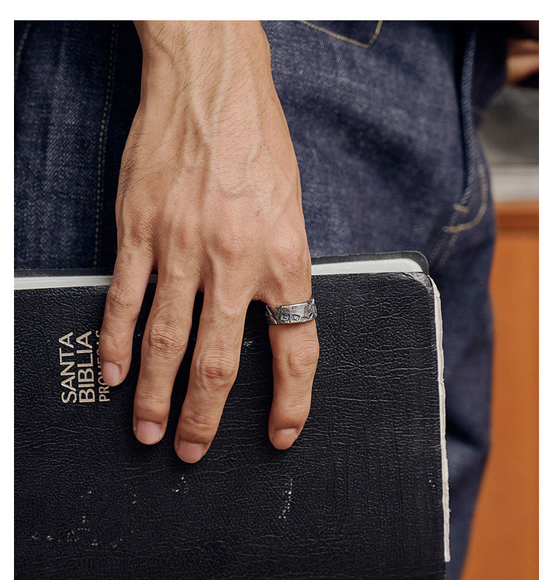 Silver Skull Ring
