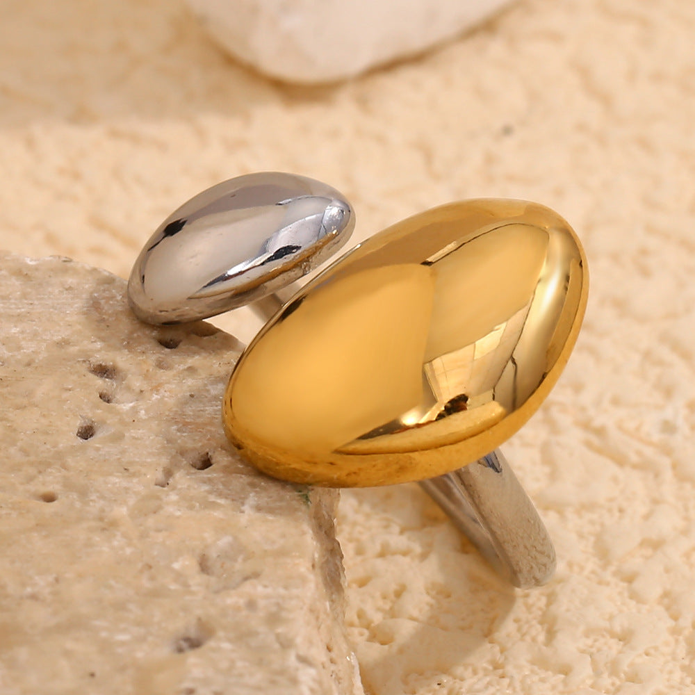 Dual-Tone Open Ring