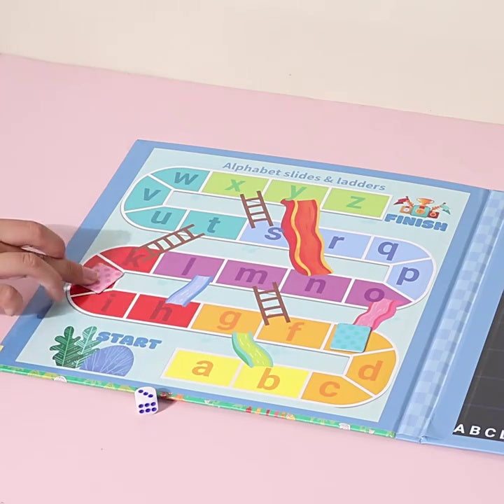 Magnetic Alphabet Book – Spelling & Word Game for Early Learning