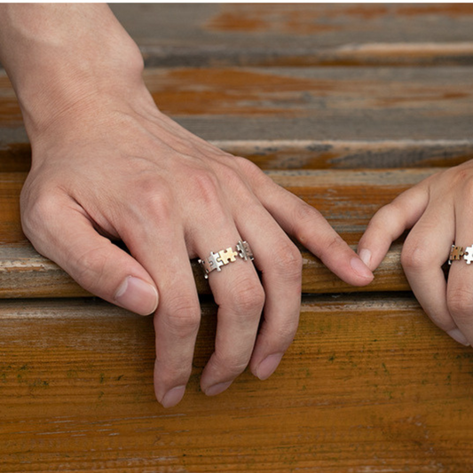 Silver Puzzle S925 Rings