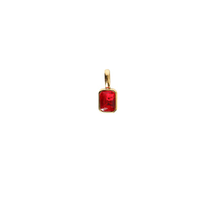 DIY Birthstone Charms – 18K Gold Zircon Pendants | STUD