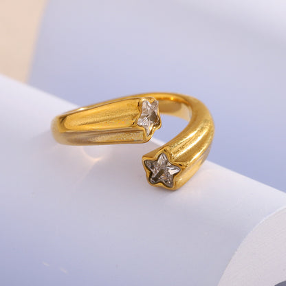 Close-up of Wish Upon a Star Ring