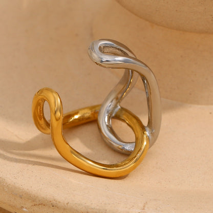 Minimalist Double-Layer Ring