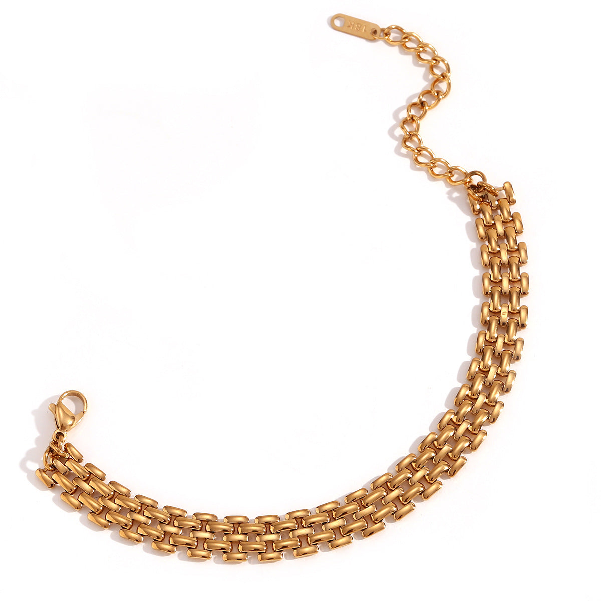 Handwoven Minimalist 18K Gold  Bracelet