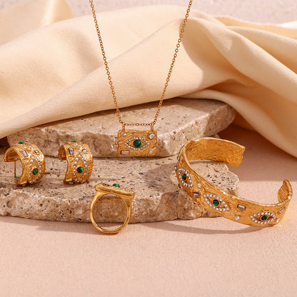 Evil Eye Gold Necklace