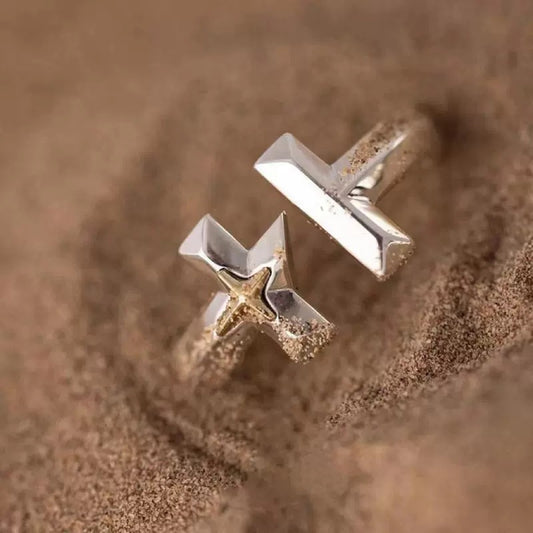 Cross Star Ring
