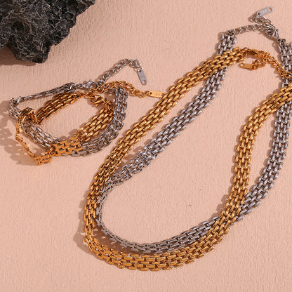 Handwoven Silver Necklace