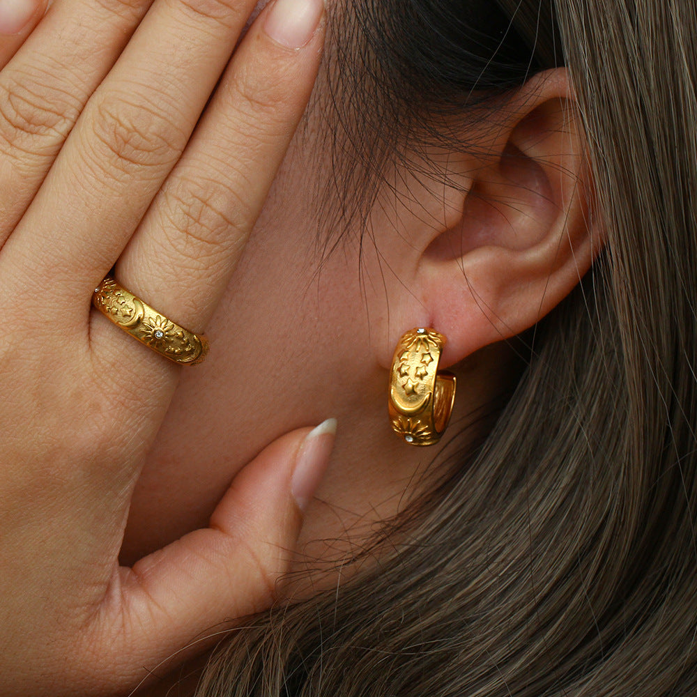 Celestial Gold Earrings