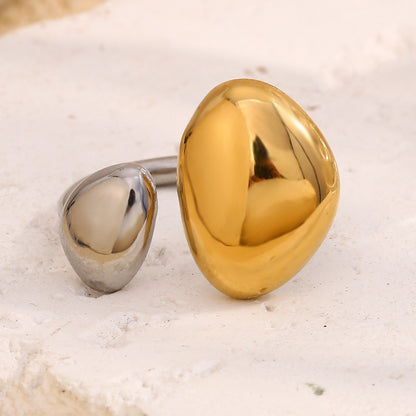 Mixed metal ring