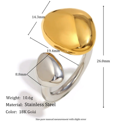 Size details Dual Tone Ring