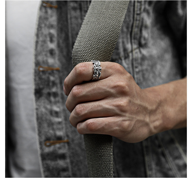Taotie Beast Ring
