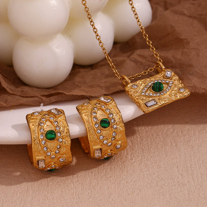 Evil Eye Gold Necklace
