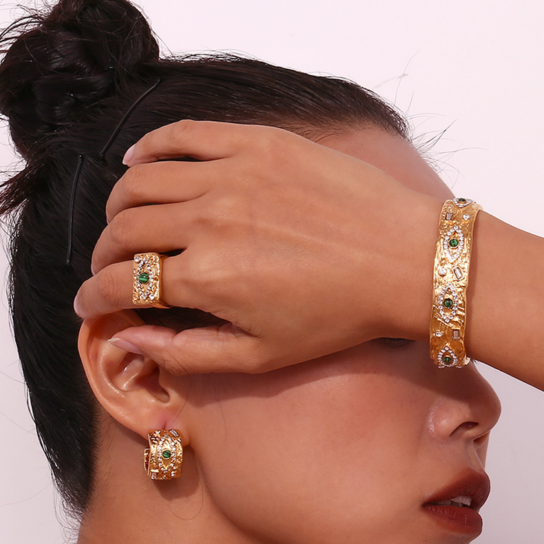 Evil Eye Gold Bracelet